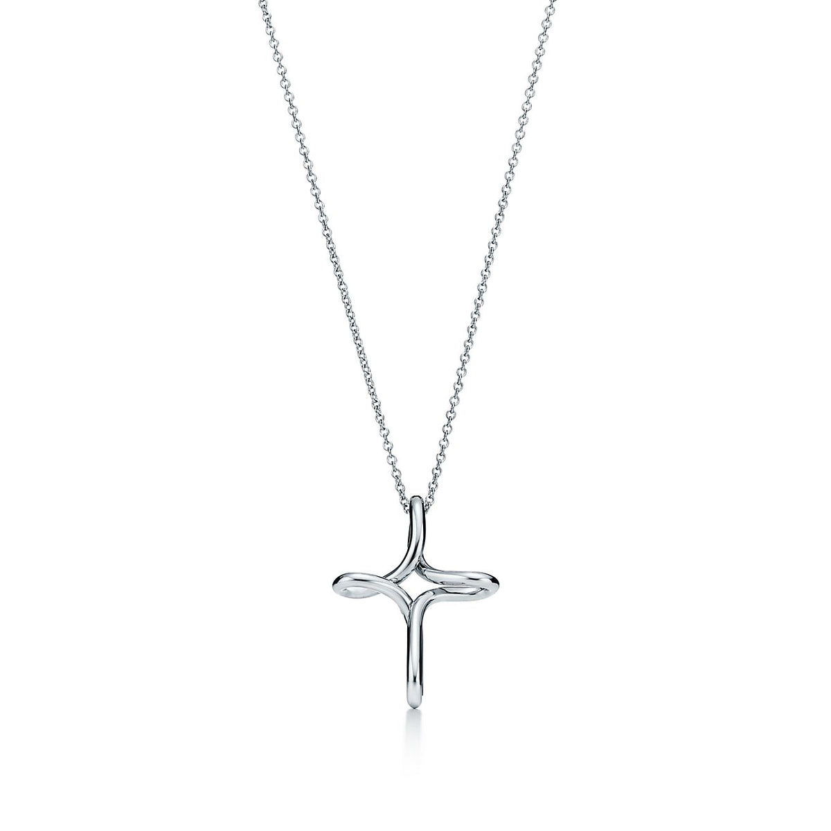 [Hevara Jewelry]CROSS NECKLACE STERLING SILVER MATERIAL