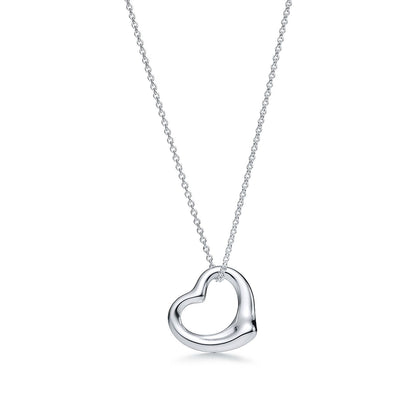 [Hevara Jewelry]HEART NECKLACE PENDANT STERLING