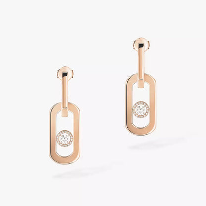 [⭐Hevara Jewelry]So Move XL Diamond Pendant Earrings