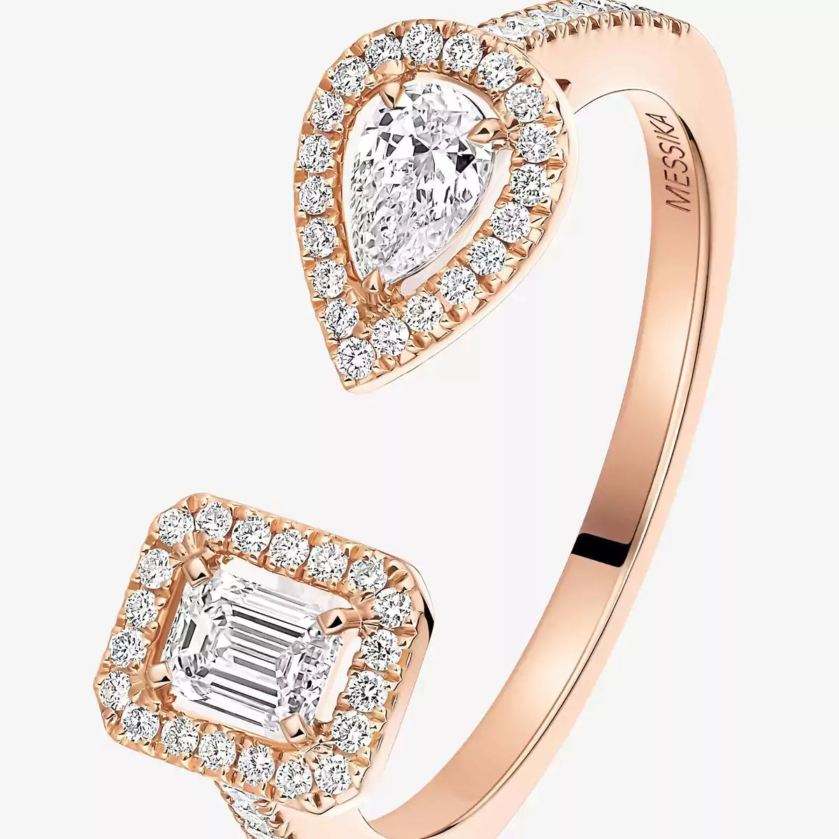 [⭐Hevara Jewelry]My Twin Toi Gold Diamond Ring