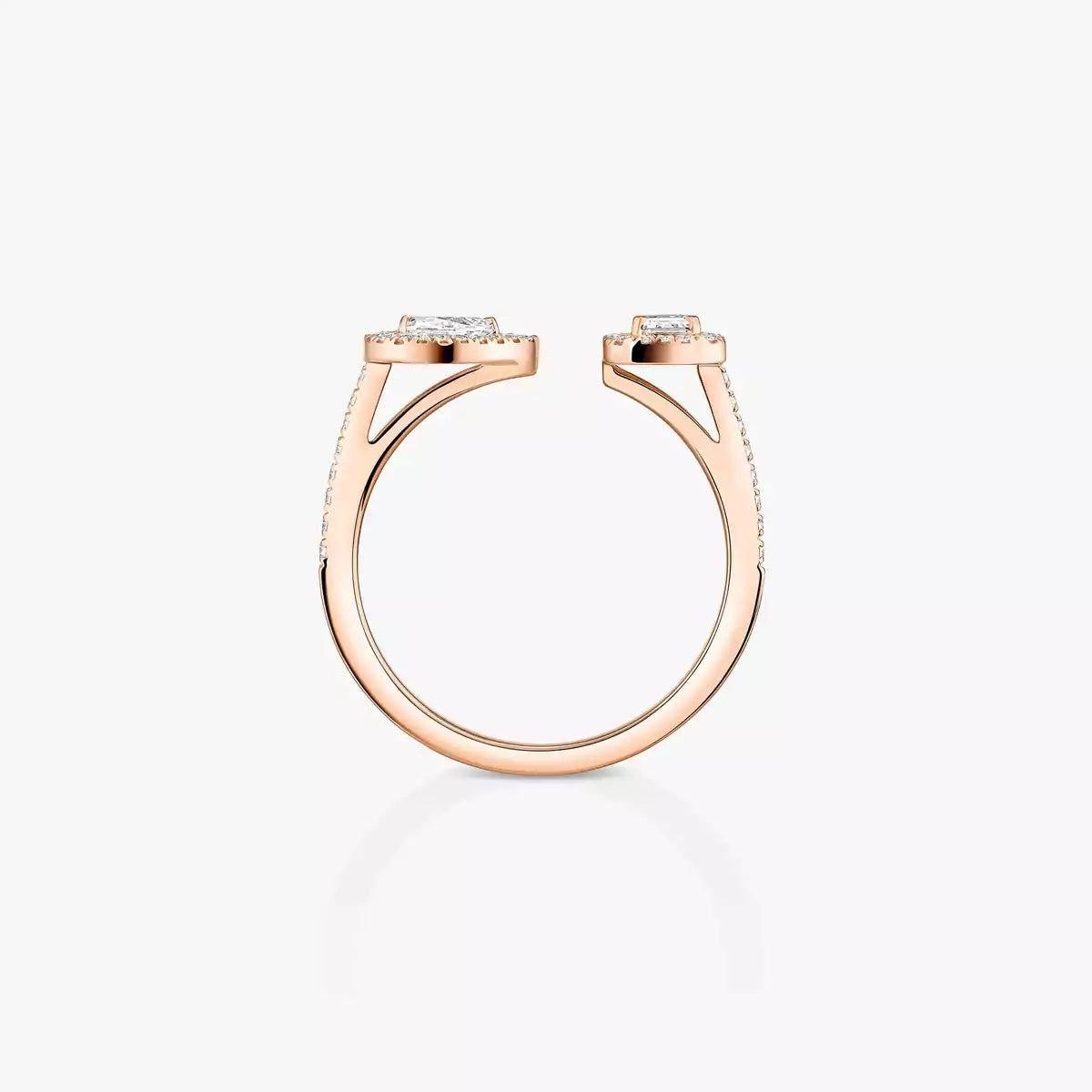 [⭐Hevara Jewelry]My Twin Toi Gold Diamond Ring
