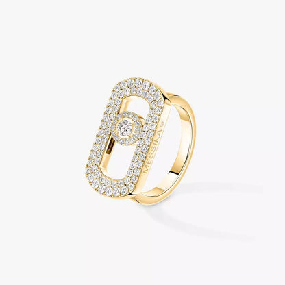 [⭐Hevara Jewelry]So Move Pave_-Set Diamond Ring