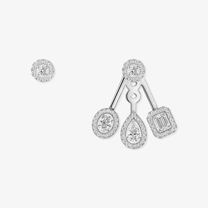 [⭐Hevara Jewelry] My Twin Trio  Diamond Earrings