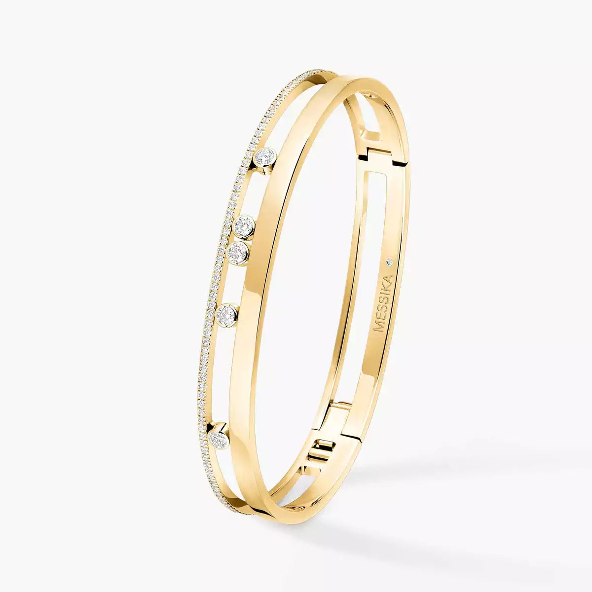 [⭐Hevara Jewelry]Move Romane Diamond Bangle Bracelet