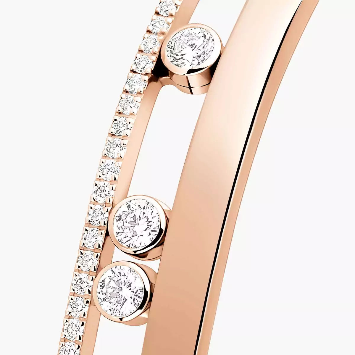 [⭐Hevara Jewelry]Move Romane Diamond Bangle Bracelet