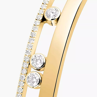 [⭐Hevara Jewelry]Move Romane Diamond Bangle Bracelet