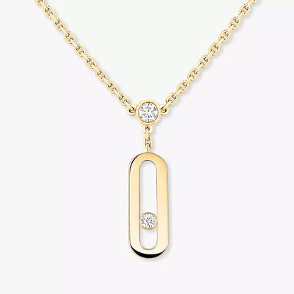 [⭐Hevara Jewelry] Move Uno Diamond Necklace