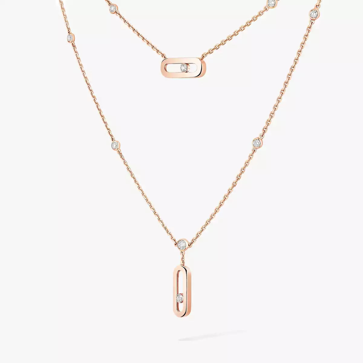 [⭐Hevara Jewelry] Move Uno Diamond Necklace