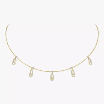 [⭐Hevara Jewelry]Move Uno Necklace