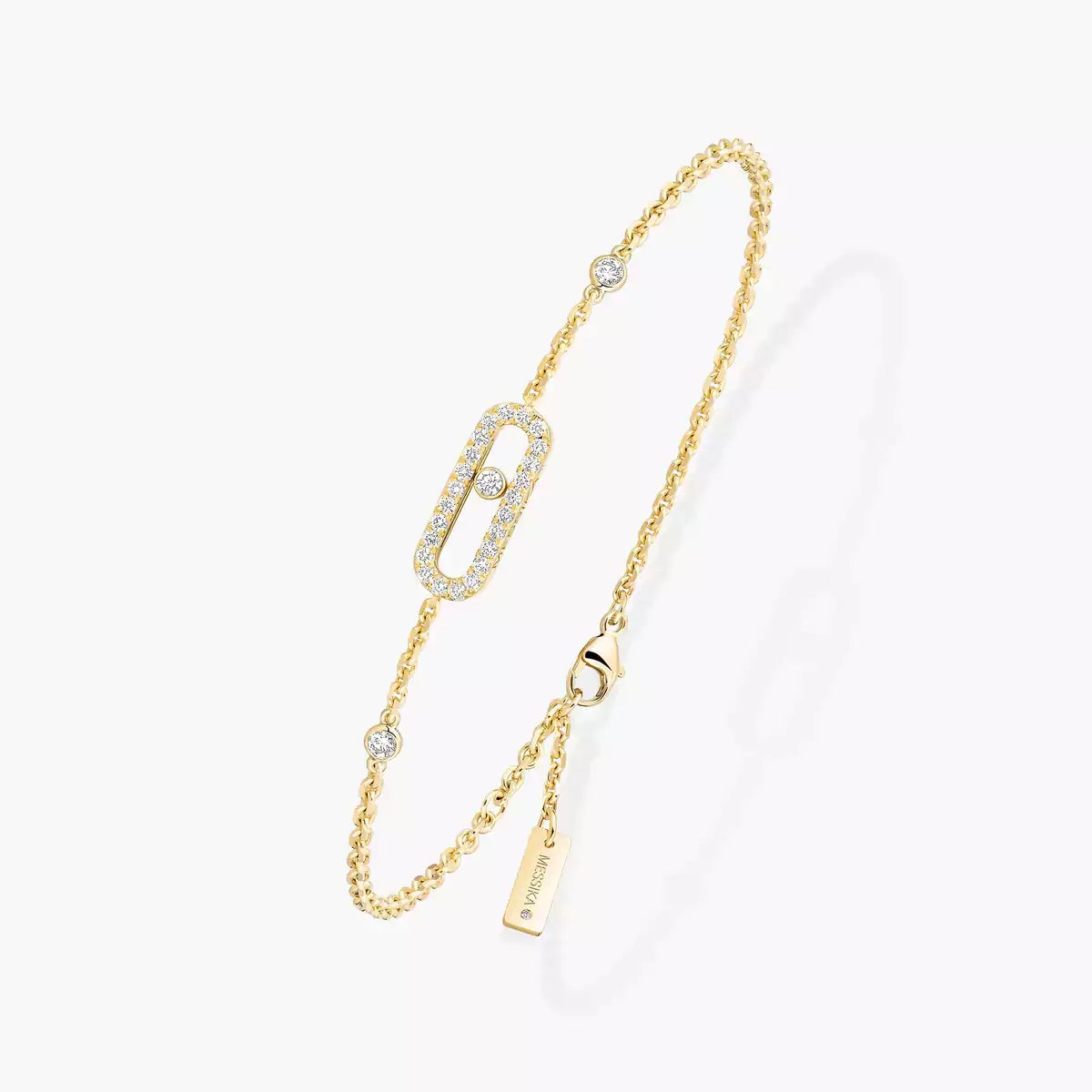 [⭐Hevara Jewelry]Move Uno Diamond Bracelet