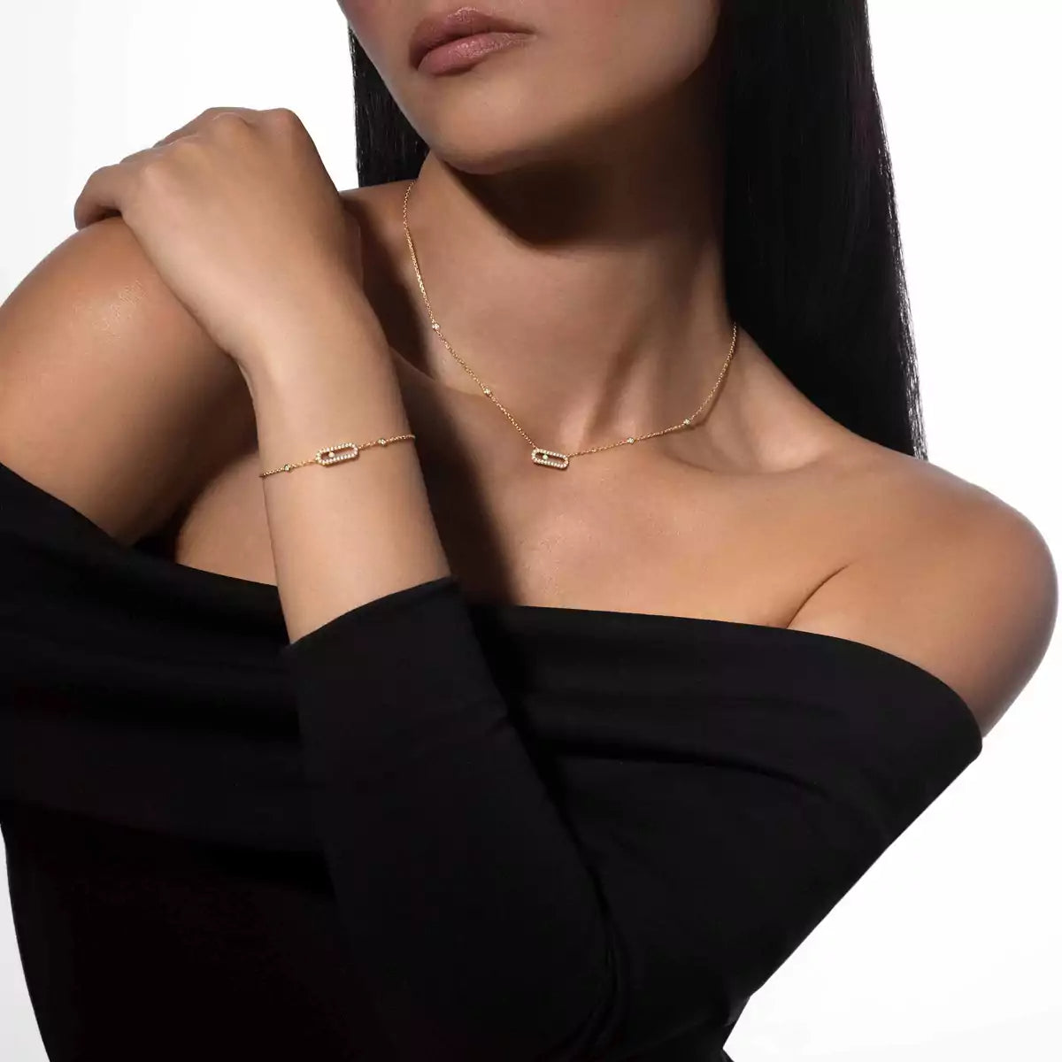 [⭐Hevara Jewelry]Move Uno Diamond Bracelet