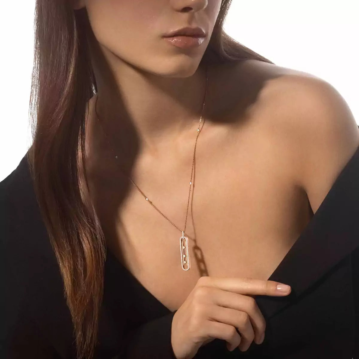 [⭐Hevara Jewelry]Diamond Necklace Move 10Th