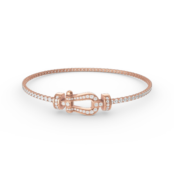[⭐Hevara Jewelry]FORCE  HORSESHOE  DIAMOND TENNIS BRACELET