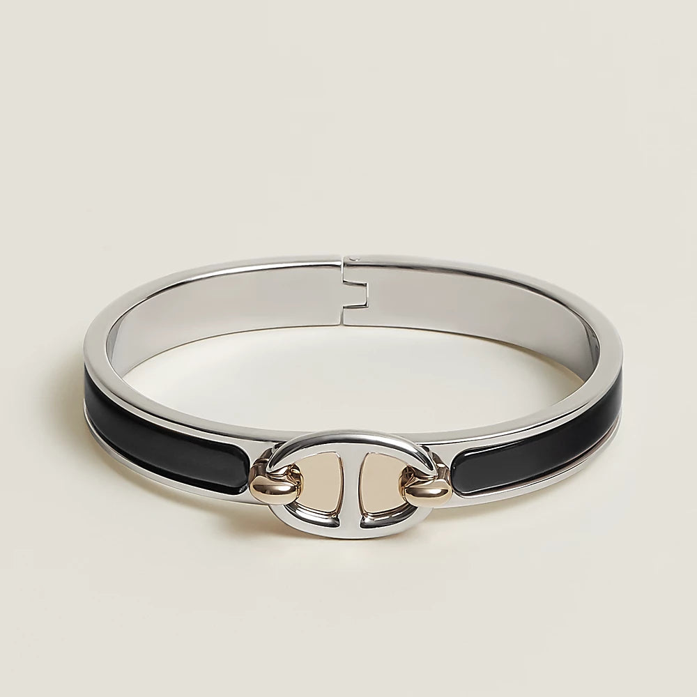 [⭐Hevara Jewelry]CLIC CHAINE SILVER BRACELET
