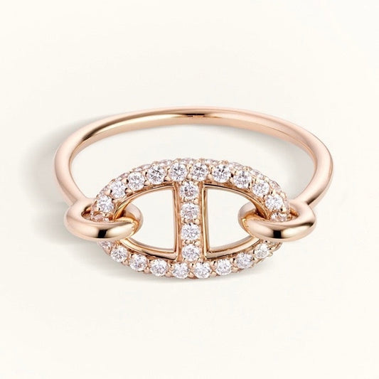 [⭐Hevara Jewelry]RONDE SMALL DIAMOND RING