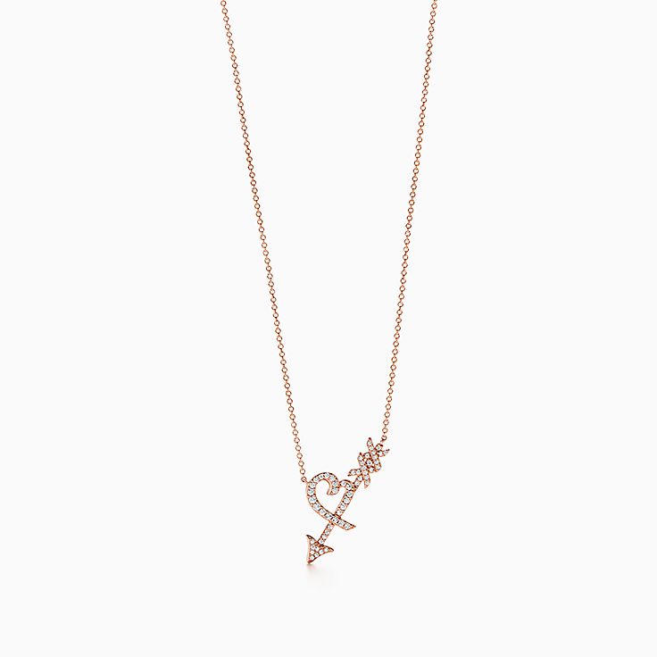 [Hevara Jewelry]COLGANTE HEART & ARROW NECKLACE