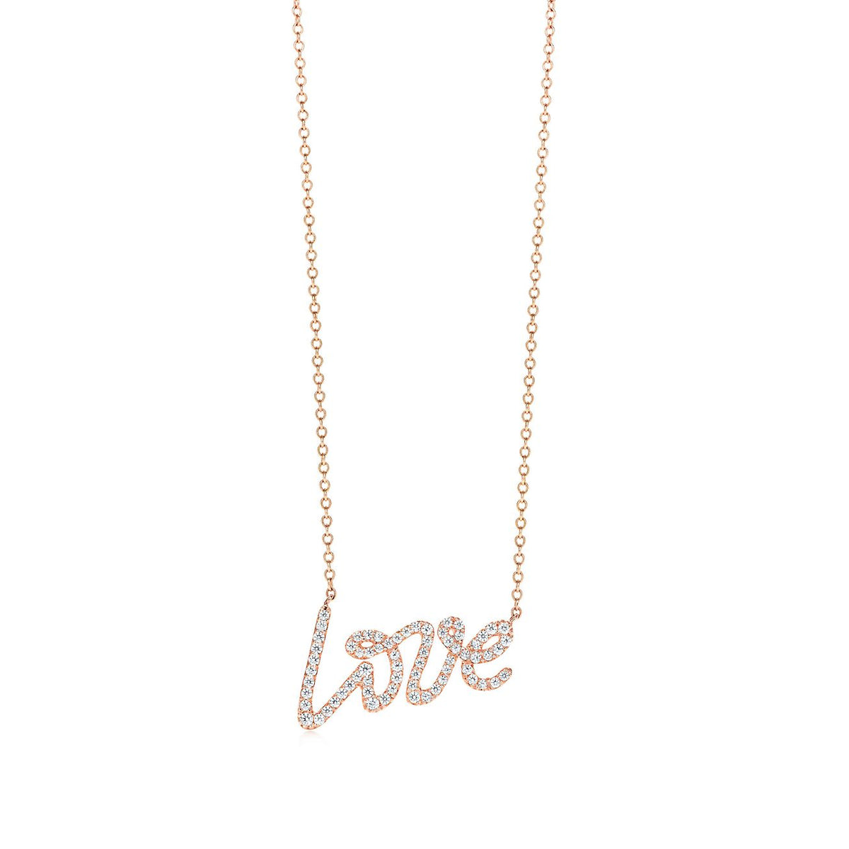 [Hevara Jewelry]PALOMA S GRAFFITI LOVE NECKLACE DIAMOND