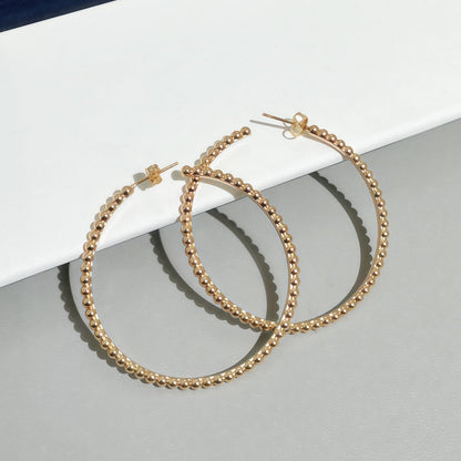 [⭐Hevara Jewelry] SMOOTH BEAD STUD EARRINGS