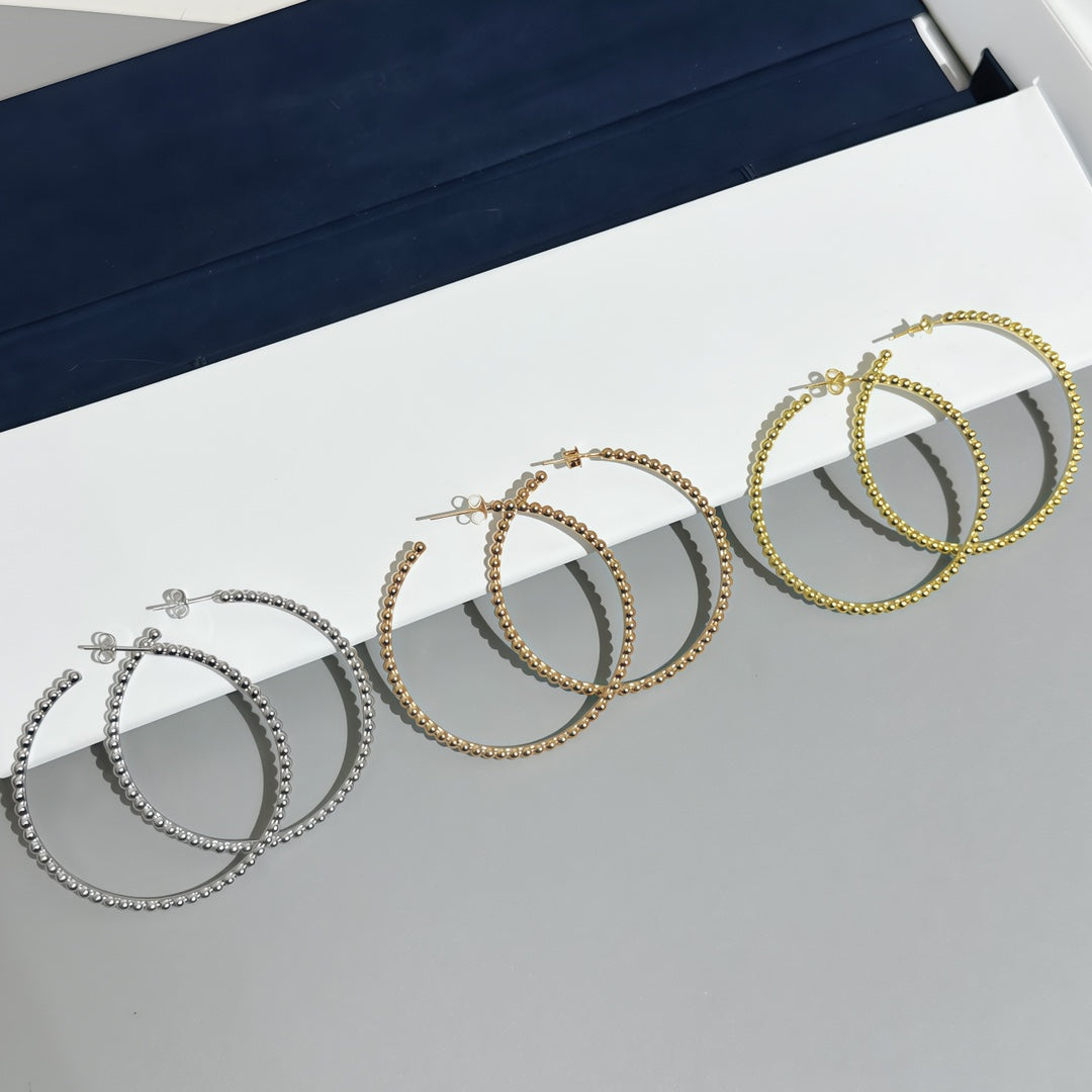 [⭐Hevara Jewelry] SMOOTH BEAD STUD EARRINGS