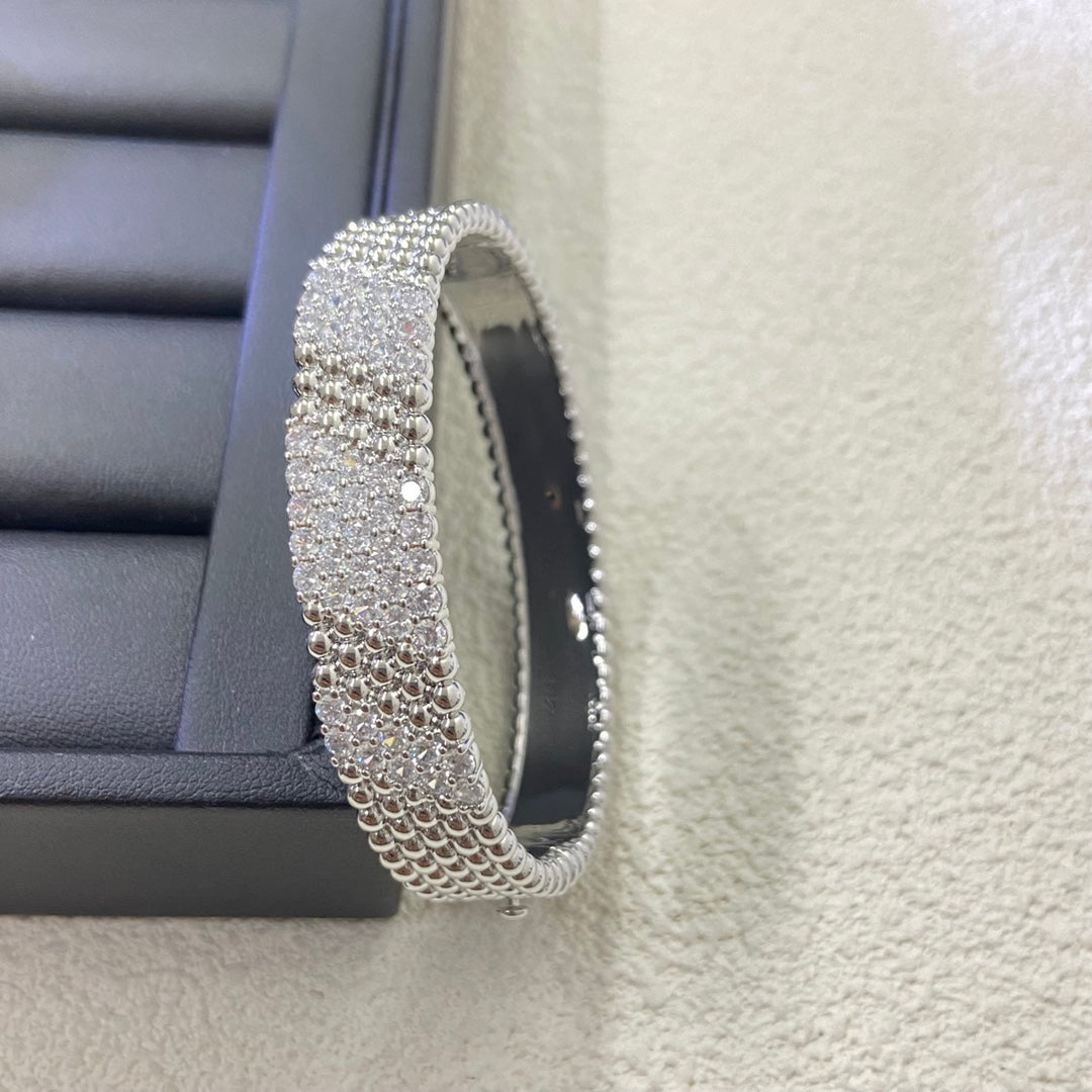 [⭐Hevara Jewelry]  FIVE-ROW DIAMOND BRACELET