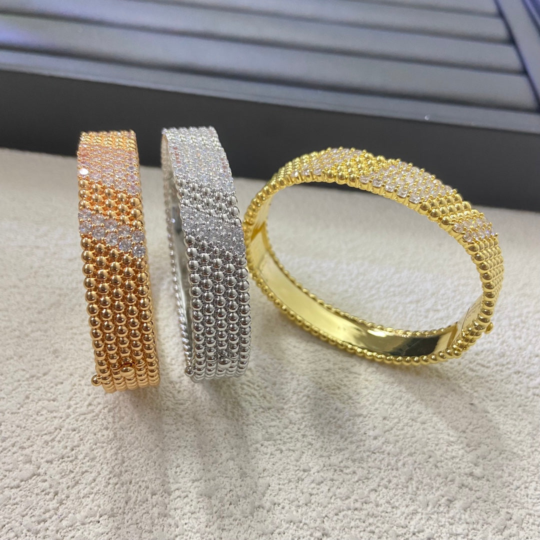 [⭐Hevara Jewelry]  FIVE-ROW DIAMOND BRACELET