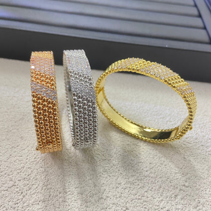 [⭐Hevara Jewelry]  FIVE-ROW DIAMOND BRACELET