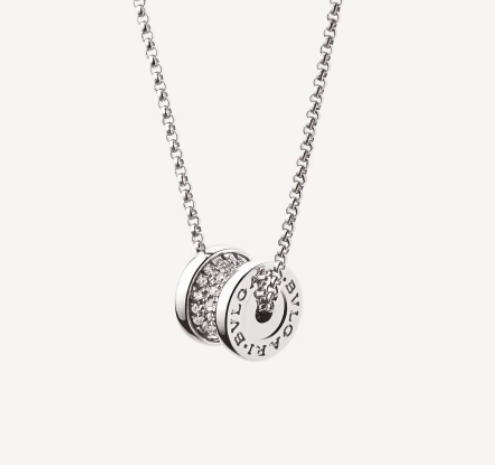 [⭐Hevara Jewelry]ZERO 1 SILVER DIAMOND NECKLACE