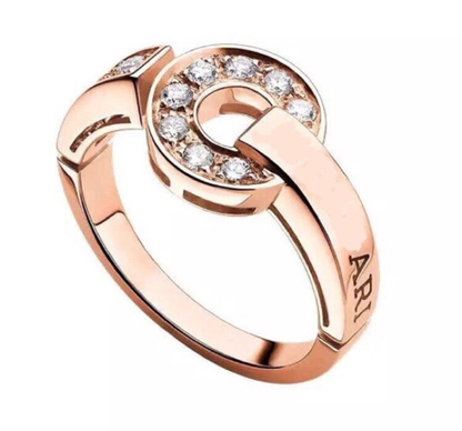 [⭐Hevara Jewelry]DREAM RING DIAMOND PINK GOLD