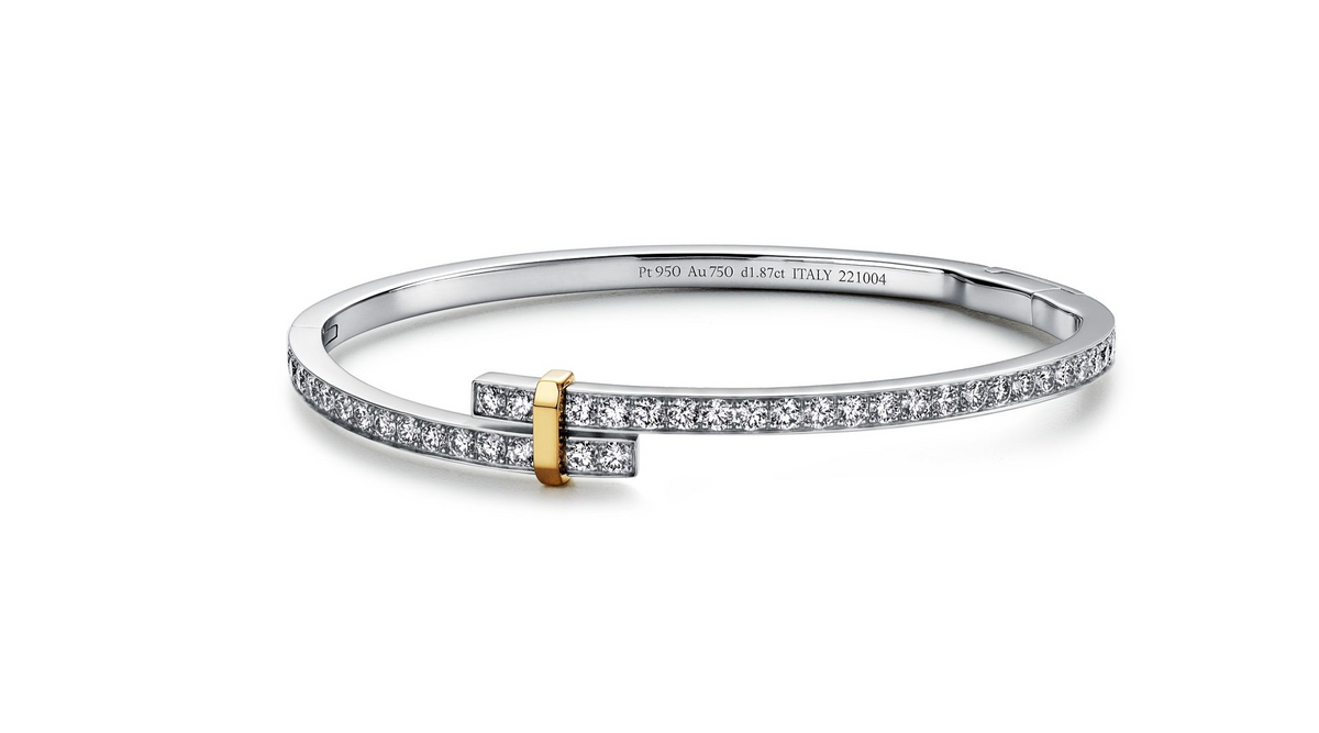 [Hevara Jewelry]EDGE DIAMOND GOLD SILVER BRACELET