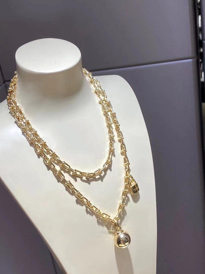 [Hevara Jewelry]HARDWEAR WRAP NECKLACE