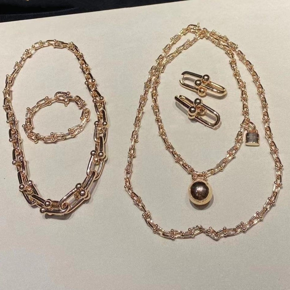 [Hevara Jewelry]HARDWEAR WRAP NECKLACE