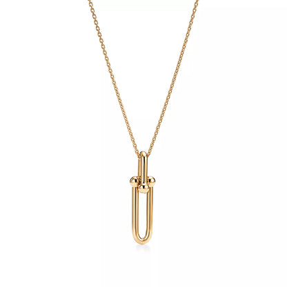 [Hevara Jewelry]HARDWEAR GOLD DROP PEDANT NECKLACE