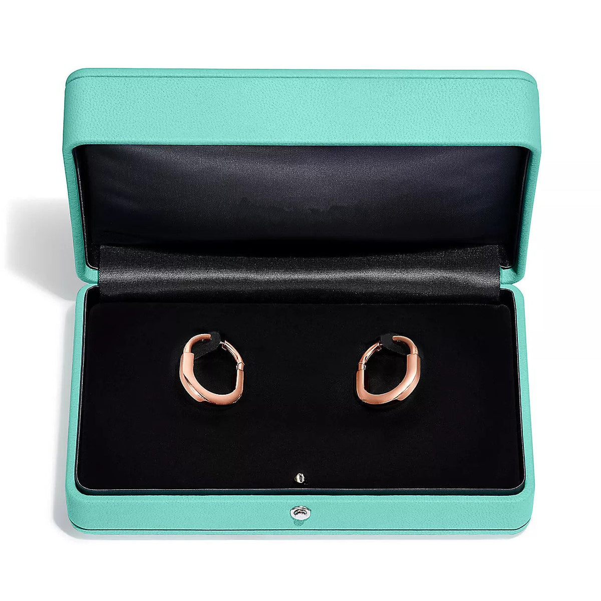 [Hevara Jewelry]LOCK MEDIUM DIAMNOND EARRINGS