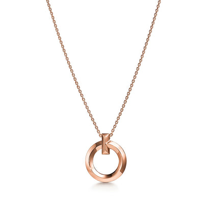 [Hevara Jewelry]T1 CIRCLE MEDIUM NECKLACE