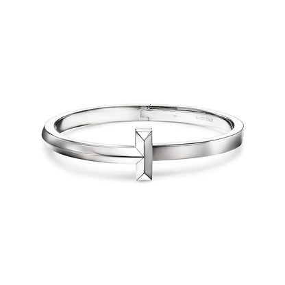 [Hevara Jewelry]T1 WIDE HINGED BANGLE BRACELET