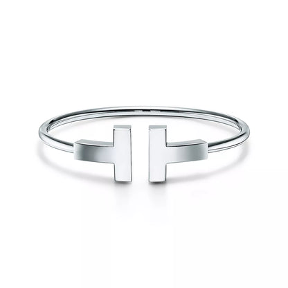 [Hevara Jewelry]T WIDE WIRE BRACELET