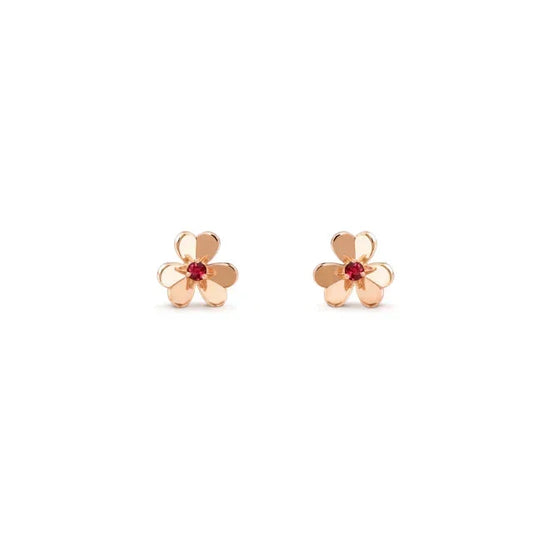[⭐Hevara Jewelry]FRIVOLE  FLOWER PINK EARRINGS