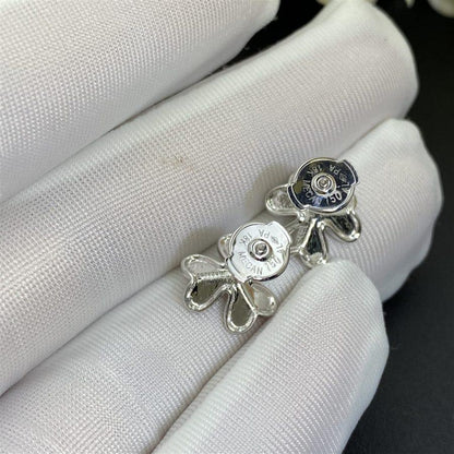 [⭐Hevara Jewelry]FRIVOLE MINI SILVER FLOWER EARRINGS
