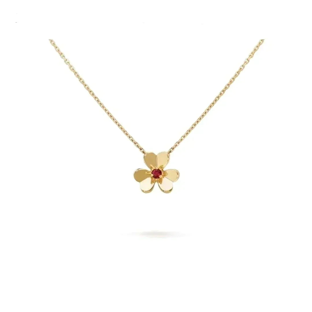 [⭐Hevara Jewelry]FRIVOLE GOLD FLOWER NECKLACE
