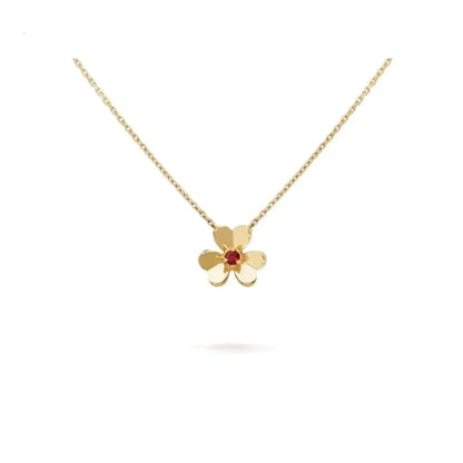 [⭐Hevara Jewelry]FRIVOLE GOLD FLOWER NECKLACE