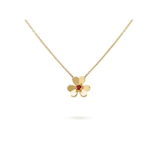 [⭐Hevara Jewelry]FRIVOLE GOLD FLOWER NECKLACE