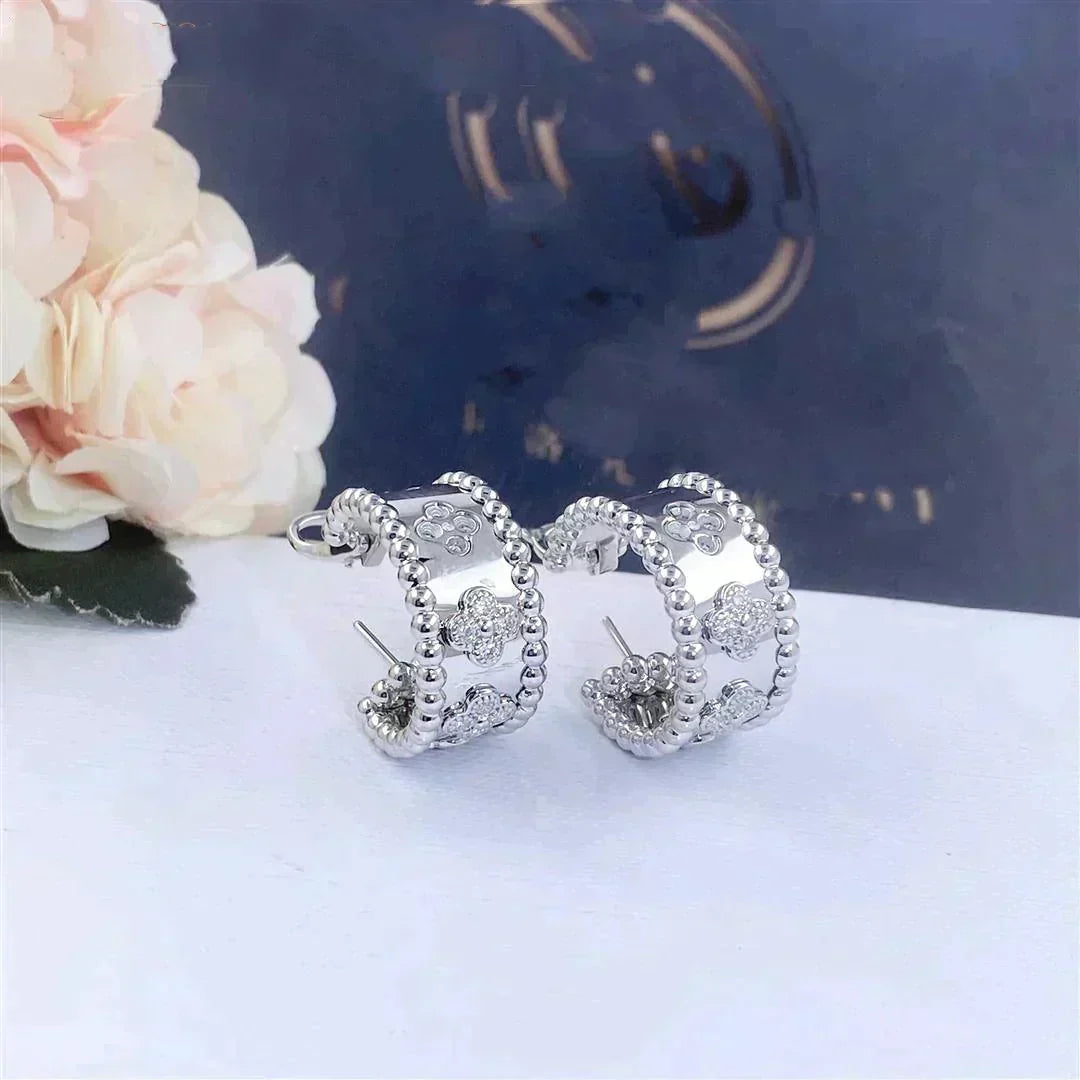 [⭐Hevara Jewelry]PERLEE DIAMOND EARRINGS
