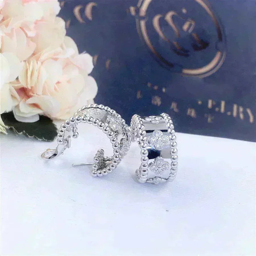 [⭐Hevara Jewelry]PERLEE DIAMOND EARRINGS