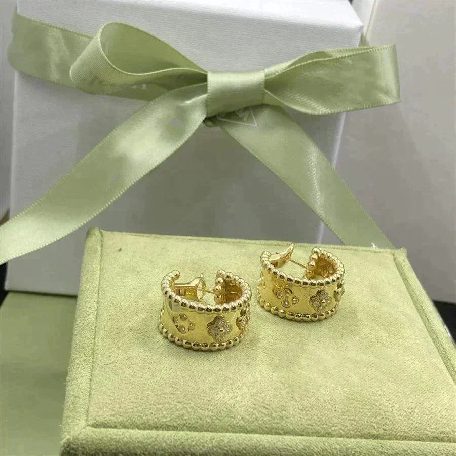[⭐Hevara Jewelry]PERLEE DIAMOND EARRINGS