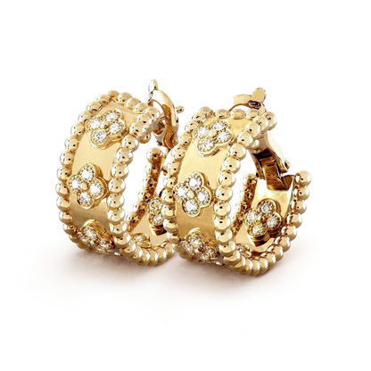 [⭐Hevara Jewelry]PERLEE DIAMOND EARRINGS