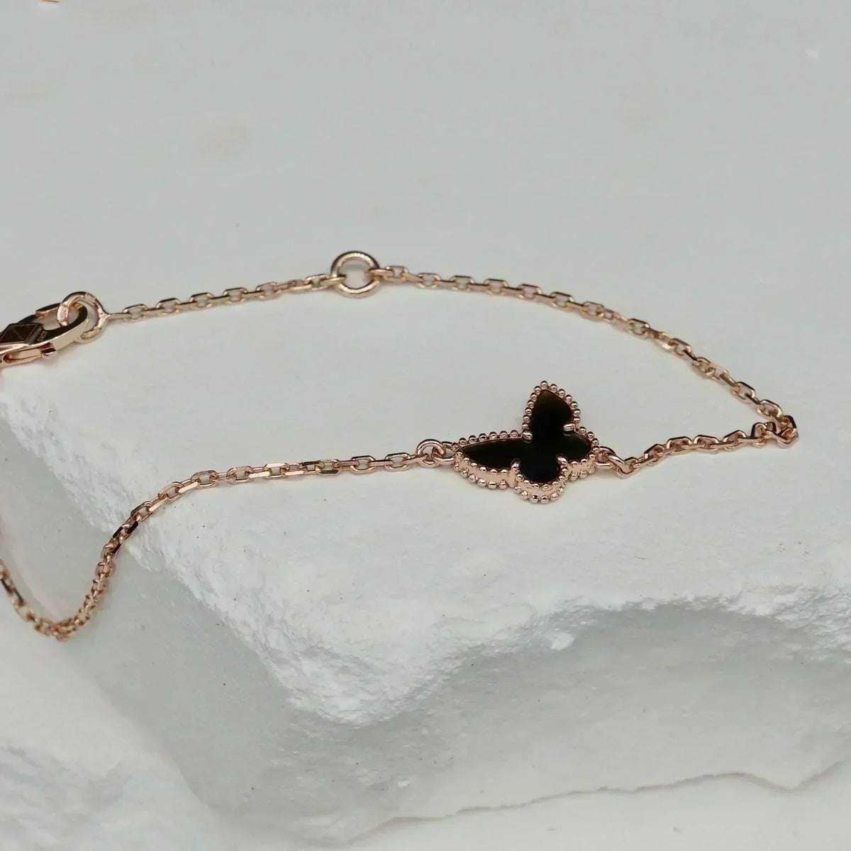[⭐Hevara Jewelry]BUTTERFLY ONYX  BUTTERFLY BRACELET