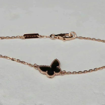[⭐Hevara Jewelry]BUTTERFLY ONYX  BUTTERFLY BRACELET