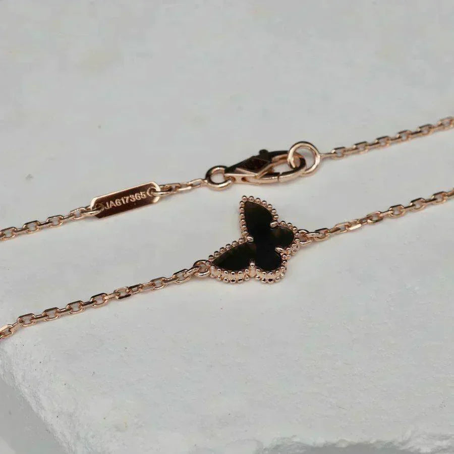 [⭐Hevara Jewelry]BUTTERFLY ONYX  BUTTERFLY BRACELET