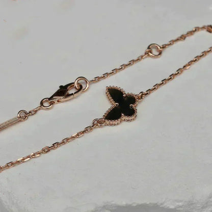 [⭐Hevara Jewelry]BUTTERFLY ONYX  BUTTERFLY BRACELET