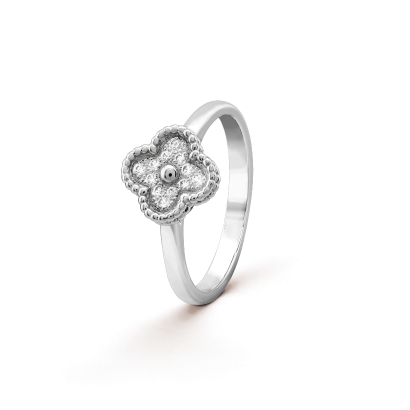 [⭐Hevara Jewelry]CLOVER DIAMOND RING